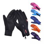 Winter Gloves with Touch Screen - Riding Motorcycle - Sliding Waterproof - Sports Gloves With Fleece - Image 4