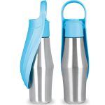 Portable Pet Dog Water Bottle - Soft Silicone Leaf Design For Dog Pets - Outdoor Travel Drinking Bowls Water Dispenser - Image 8